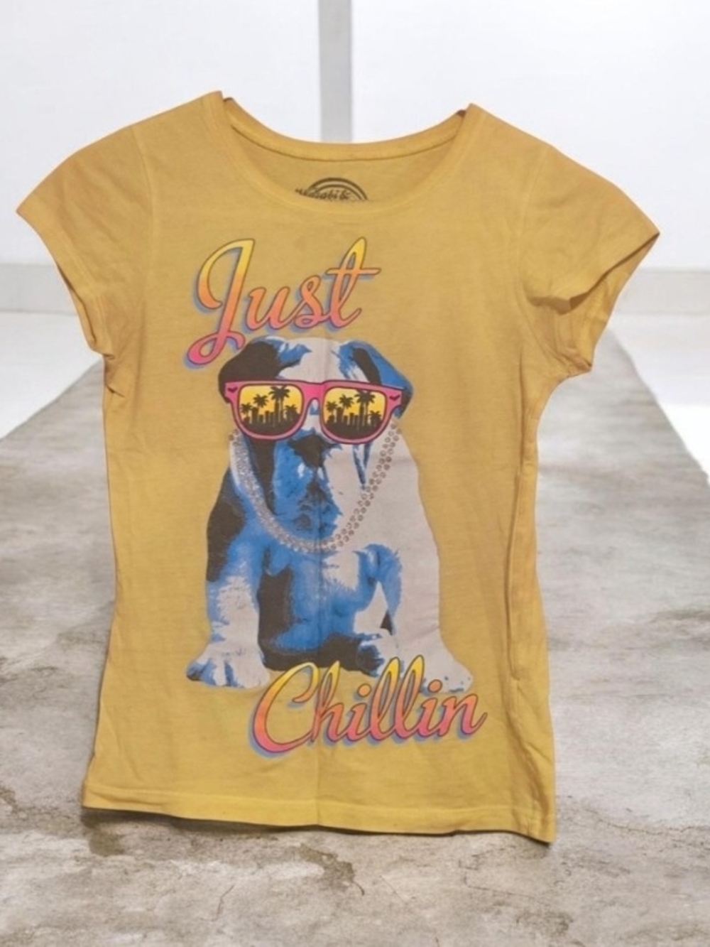 WASABI & GINGER YELLOW FASHION GIRL SUMMER TOP